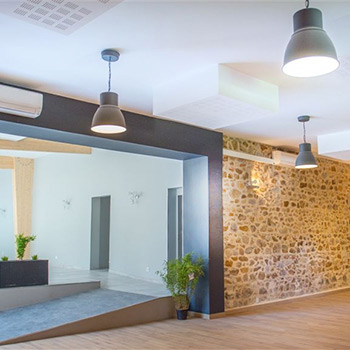 Les espaces intérieurs